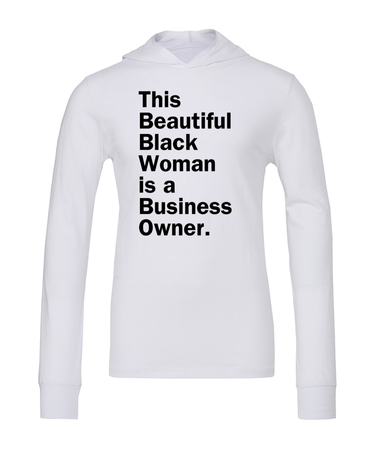 The Beautiful Black Women Is A Business Owner Hoodies