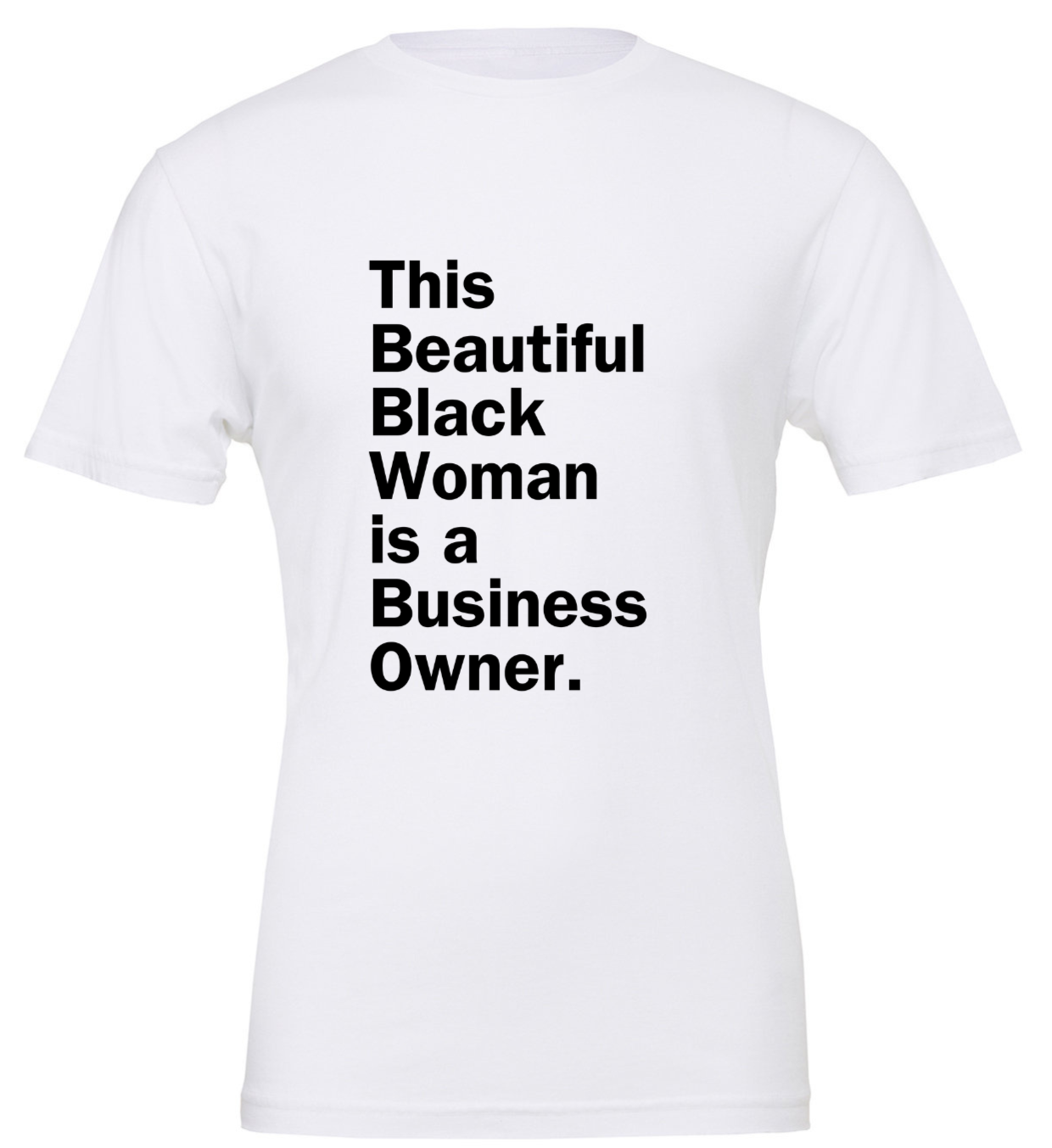 The Beautiful Black Women Is A Business Owner