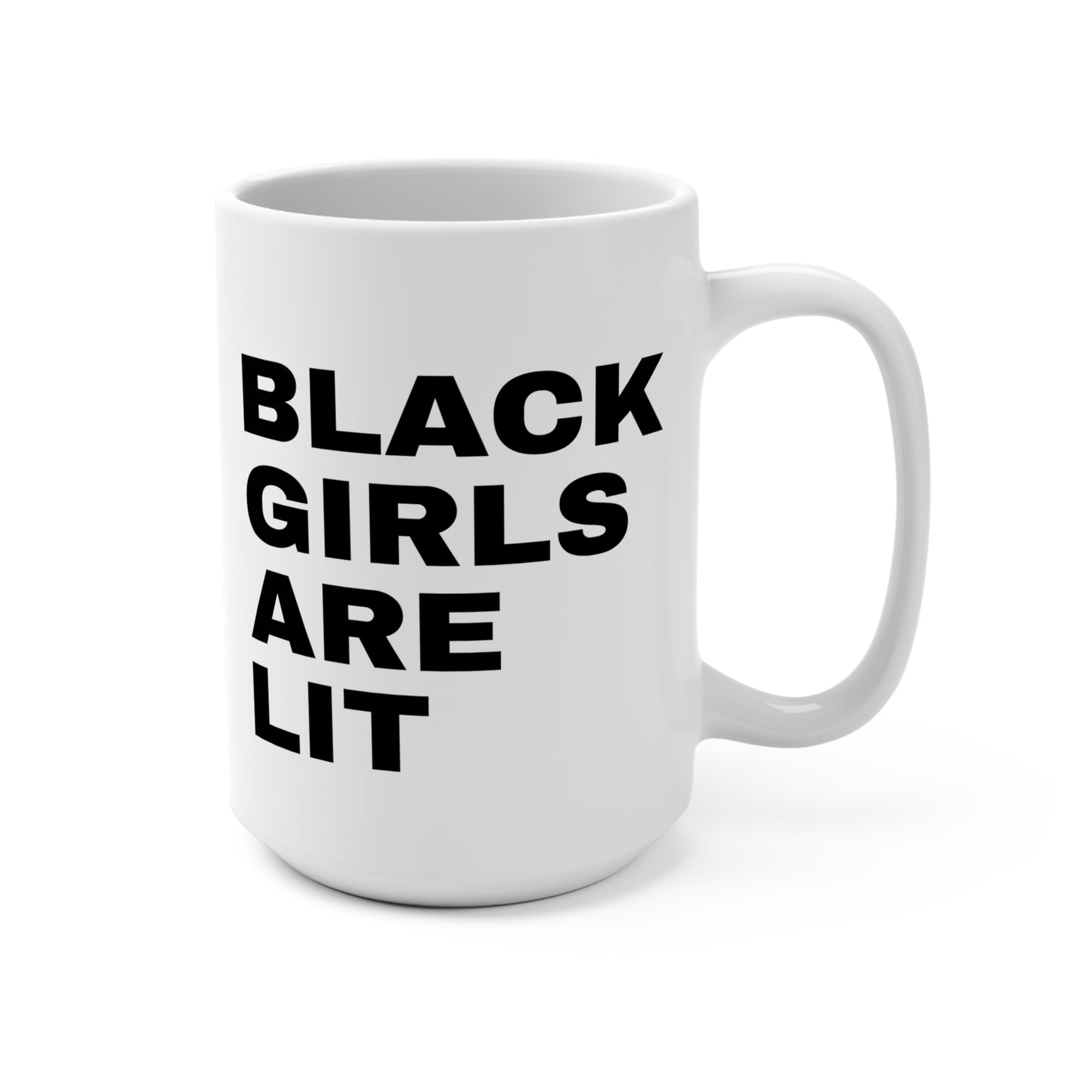 Empowering Black Girls Mug 15oz - Perfect Gift for Celebrations & Daily Motivation
