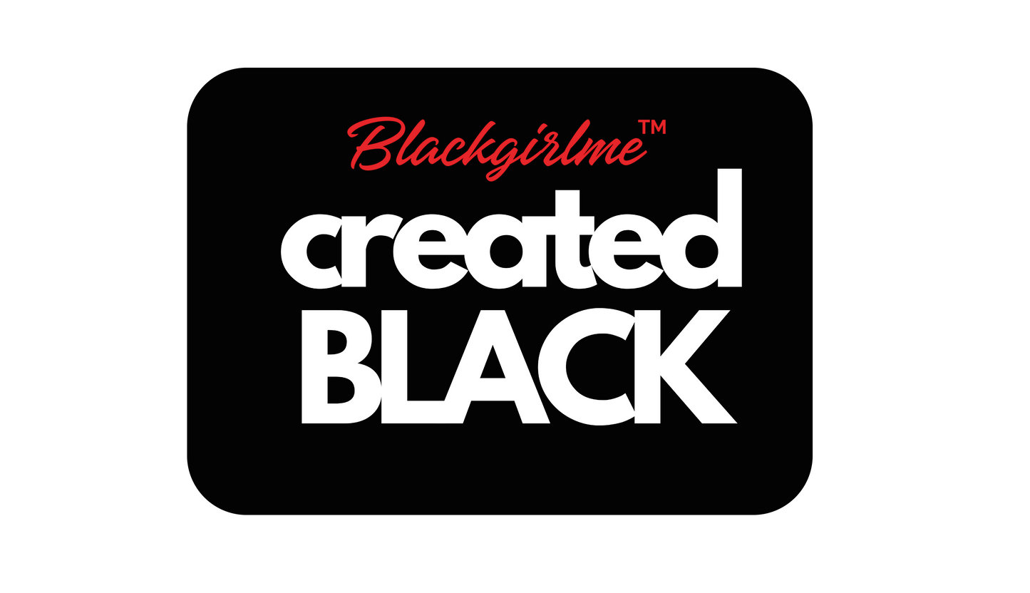 CREATED BLACK