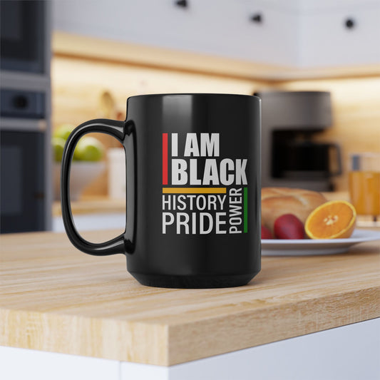 Black Mug, 15oz