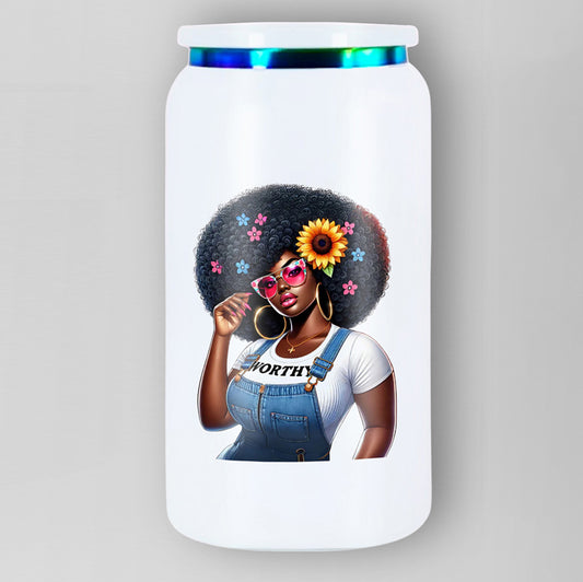 "Worthy Afro Queen" Empowerment Cups