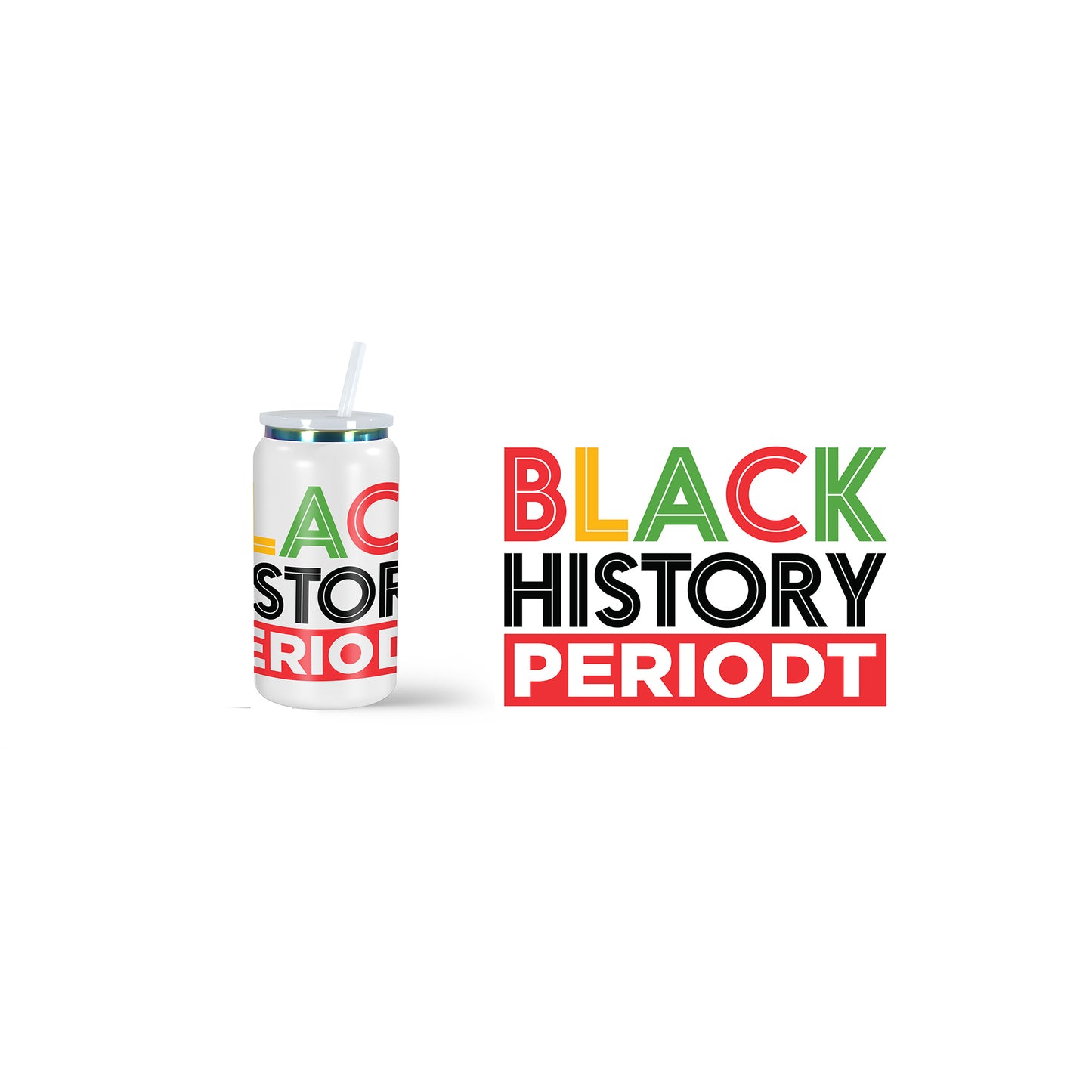 Black History. Period. Tumbler