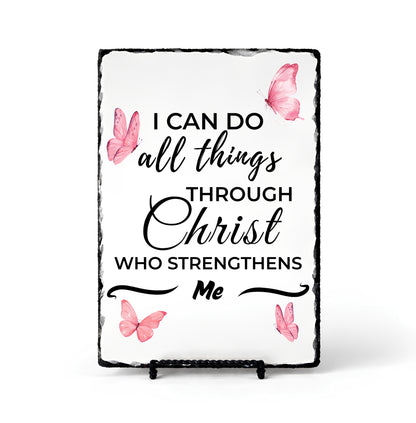 I CAN DO all things Christ WHO STRENGTHENS me