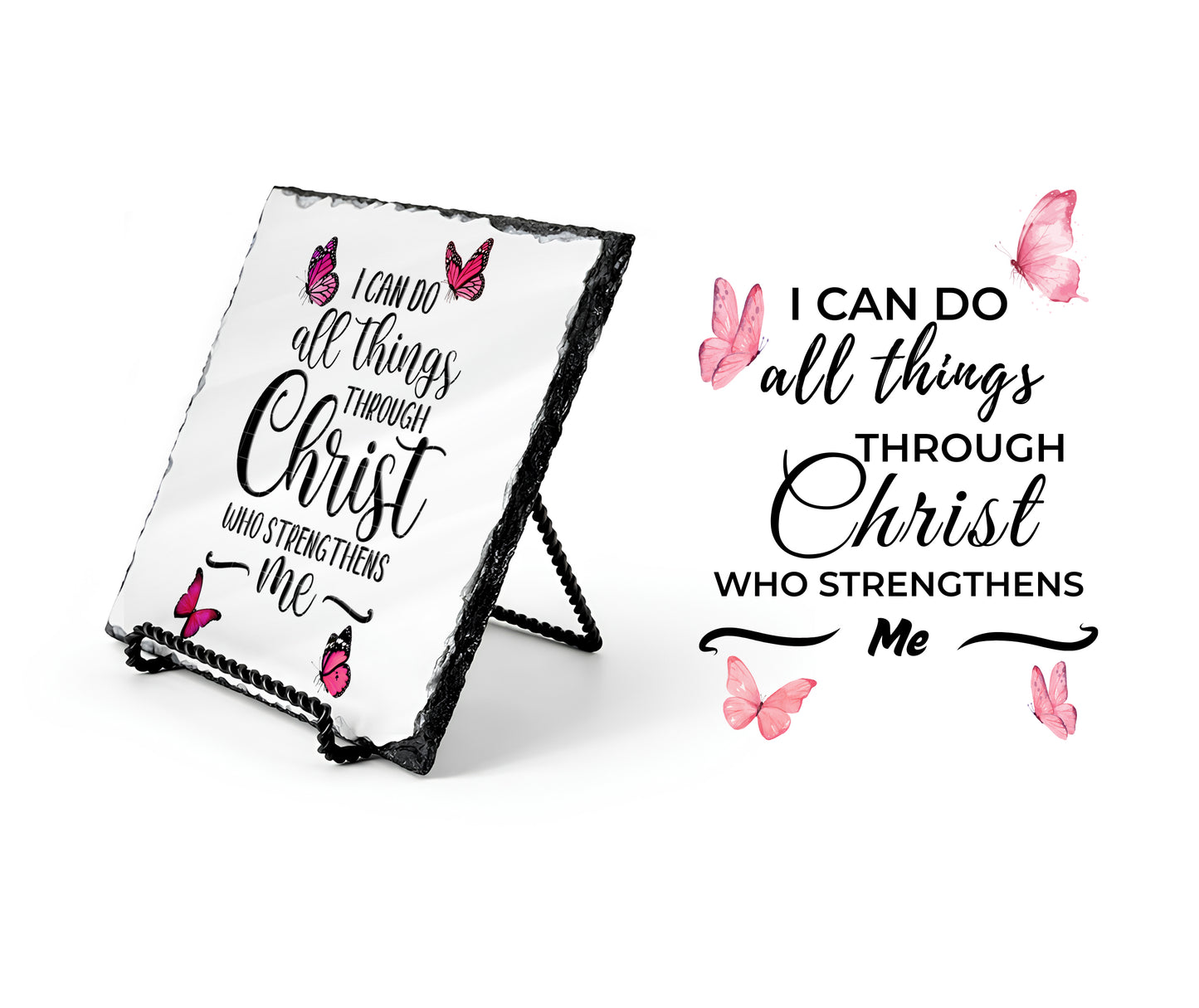 I CAN DO all things Christ WHO STRENGTHENS me