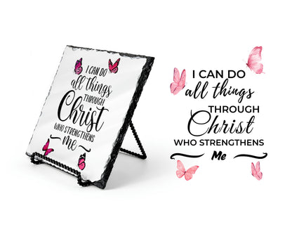 I CAN DO all things Christ WHO STRENGTHENS me