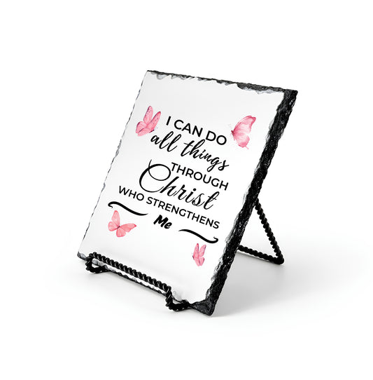 I CAN DO all things Christ WHO STRENGTHENS me