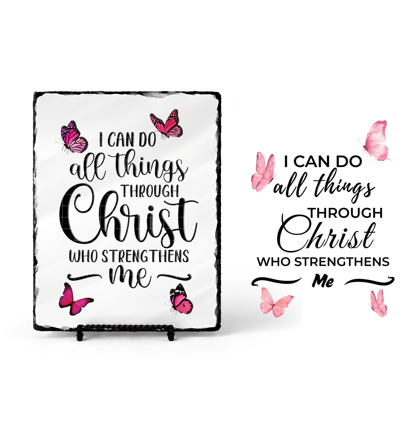 I CAN DO all things Christ WHO STRENGTHENS me