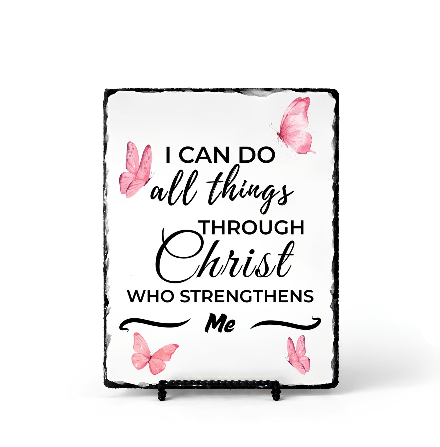 I CAN DO all things Christ WHO STRENGTHENS me