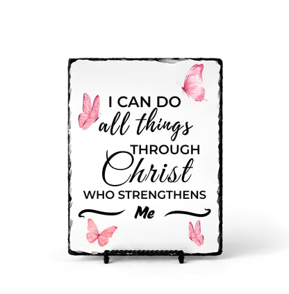I CAN DO all things Christ WHO STRENGTHENS me