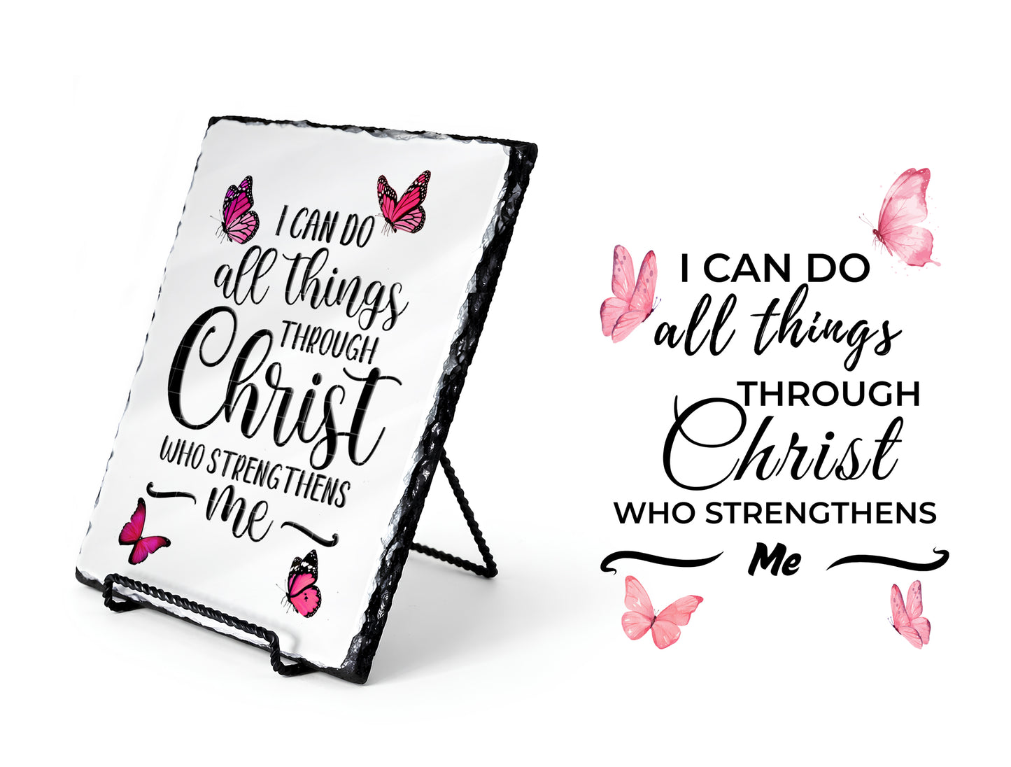 I CAN DO all things Christ WHO STRENGTHENS me