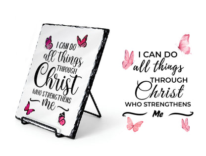 I CAN DO all things Christ WHO STRENGTHENS me