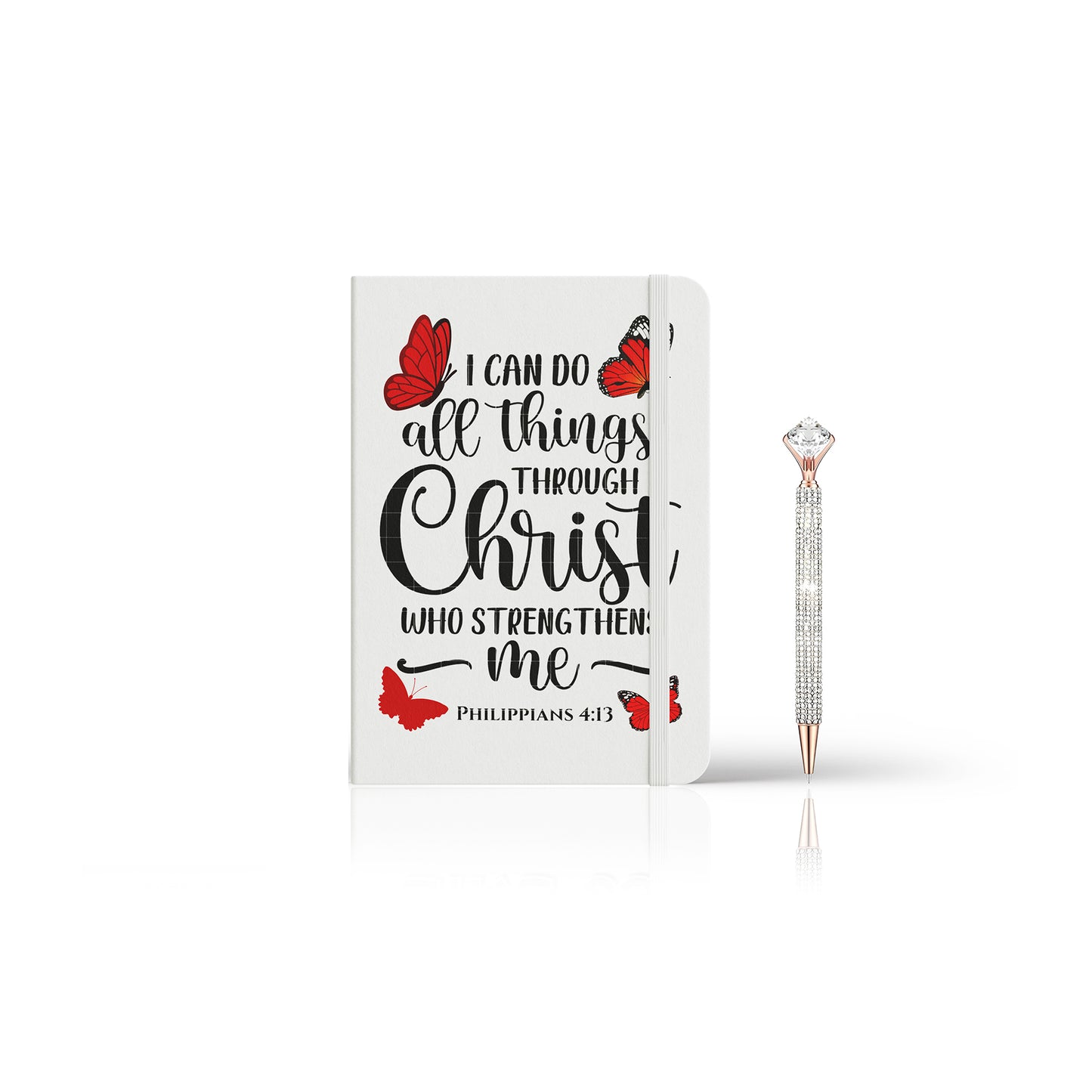 Who Strengthens Me Red Empowerment Journals